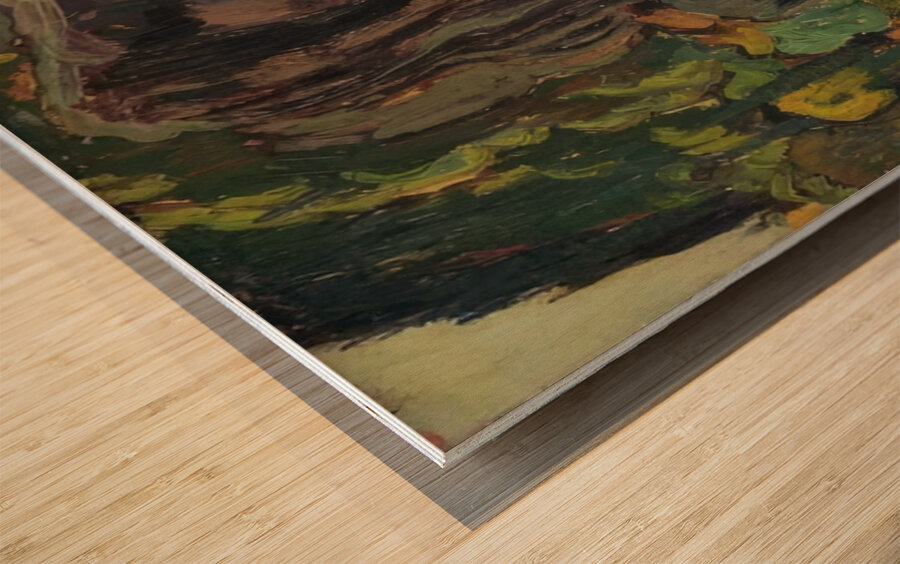 Manly Edward MacDonald   9 Wood print