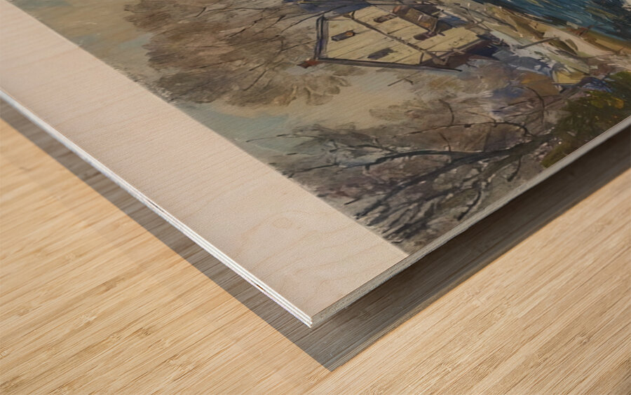 Manly Edward MacDonald   14 Wood print