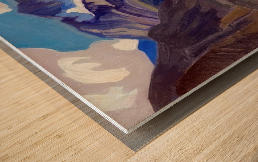 Manly Edward MacDonald   29 Wood print