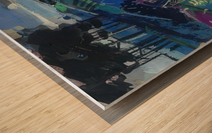 Manly Edward MacDonald   32 Wood print