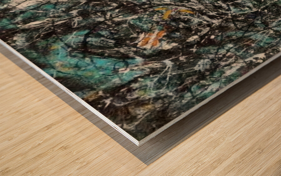 Jackson Pollock Wood print