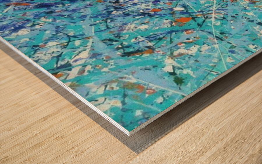 Jackson Pollock 16 Wood print