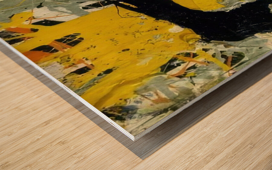 Jackson Pollock 28 Wood print