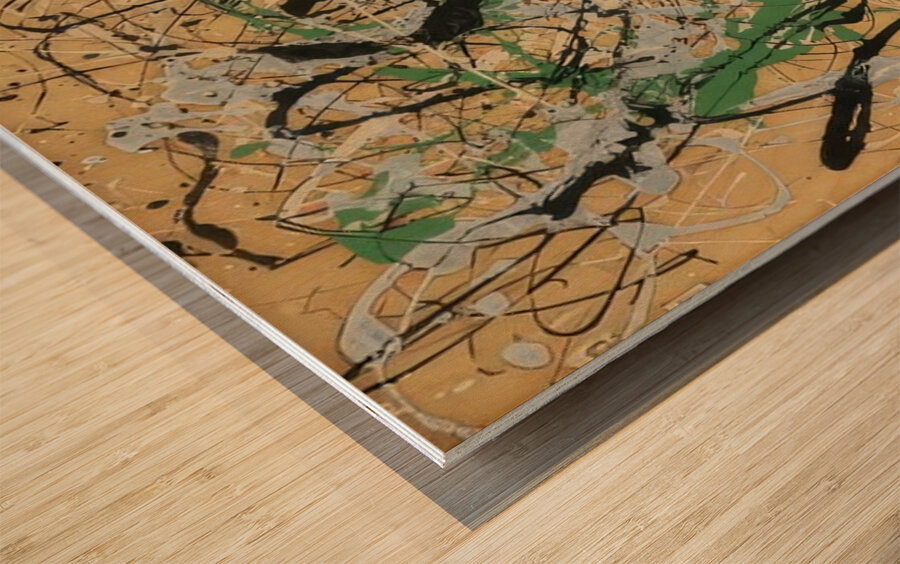 Jackson Pollock 31 Wood print