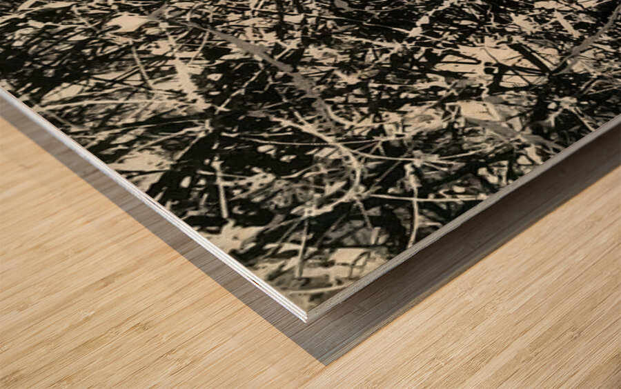 Jackson Pollock 36 Wood print