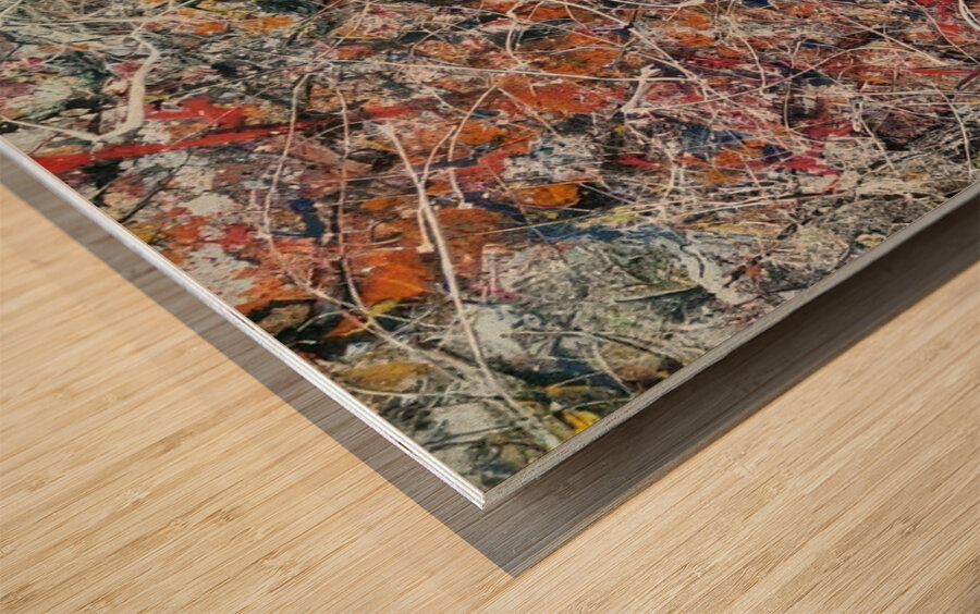 Jackson Pollock 40 Wood print