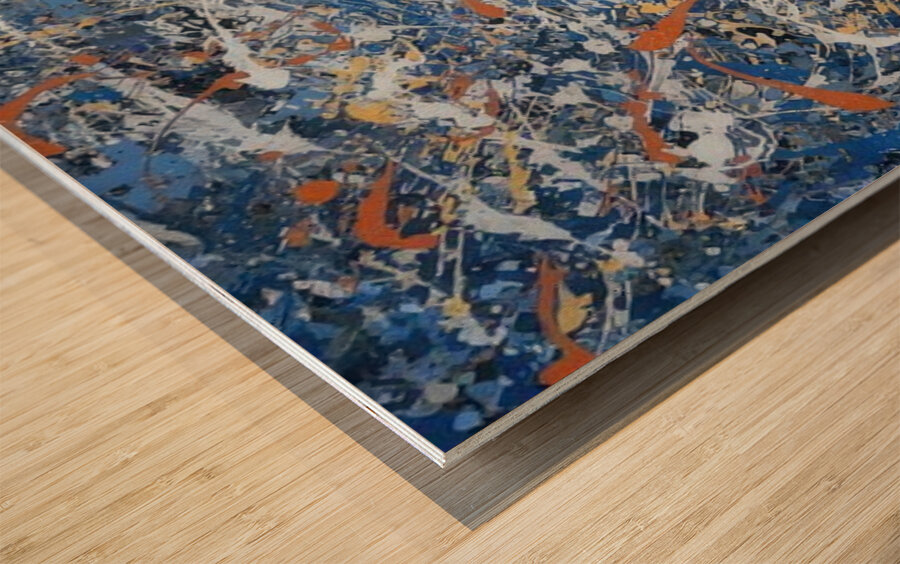 Jackson Pollock 22 Wood print