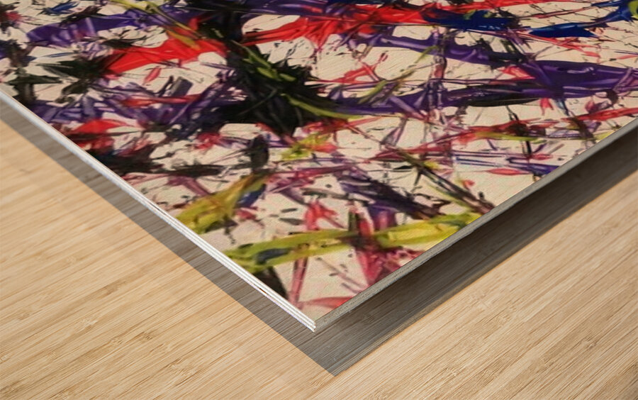 Jackson Pollock 37 Wood print