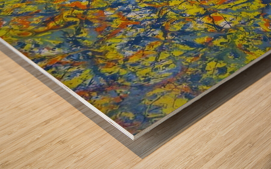 Jackson Pollock 41 Wood print