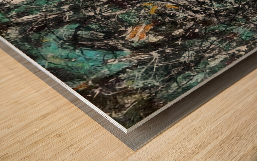 Jackson Pollock 16 Wood print