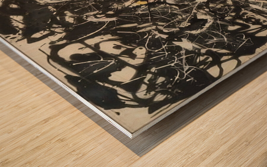 Jackson Pollock 23 Wood print