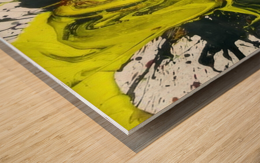 Jackson Pollock 40 Wood print