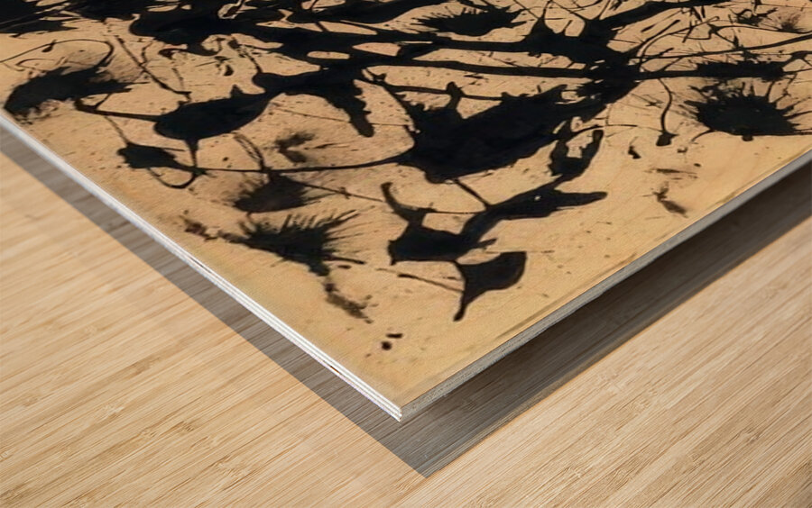 Jackson Pollock 42 Wood print