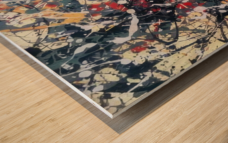 Jackson Pollock 47 Wood print