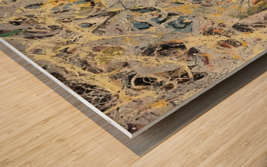 Jackson Pollock 52 Wood print