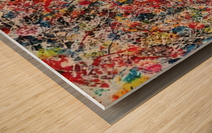 Jackson Pollock 54 Wood print