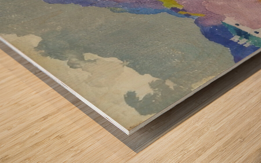 Augusto Giacometti 10 Wood print