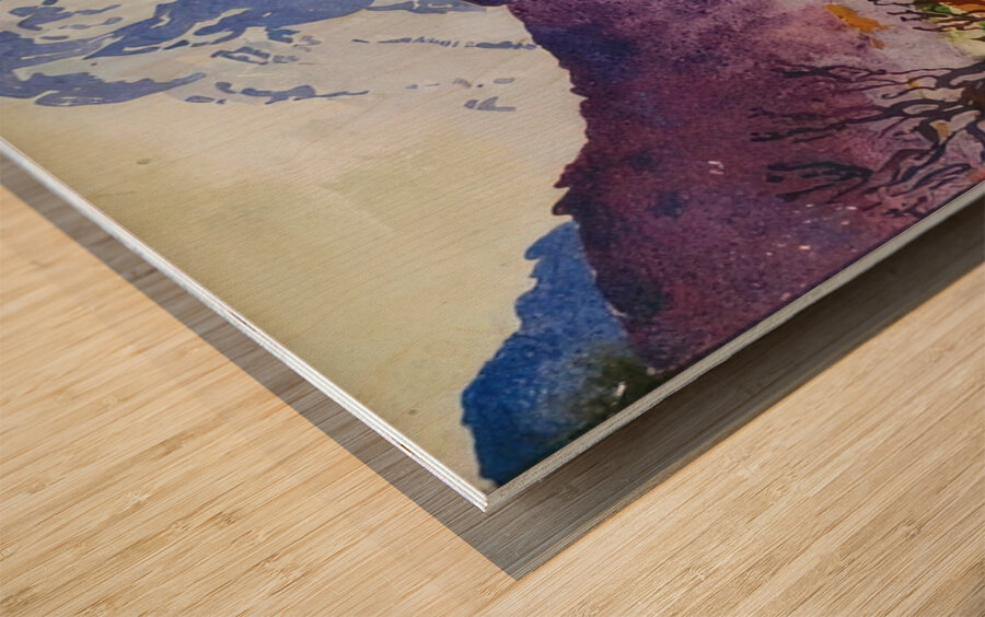 Augusto Giacometti 19 Wood print