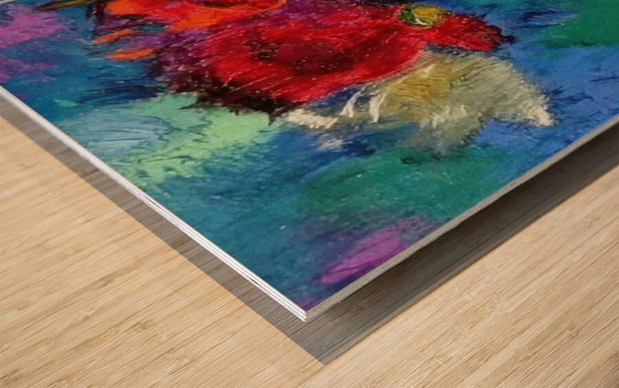 Augusto Giacometti 12 Wood print