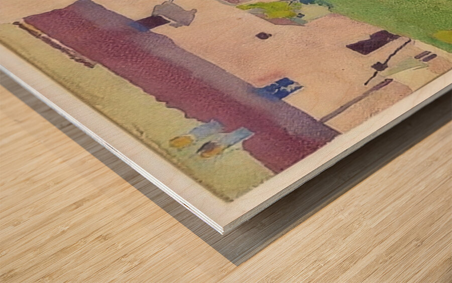 Augusto Giacometti 10 Wood print