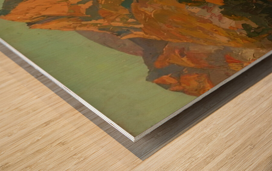 Franz Bischoff 3 Wood print