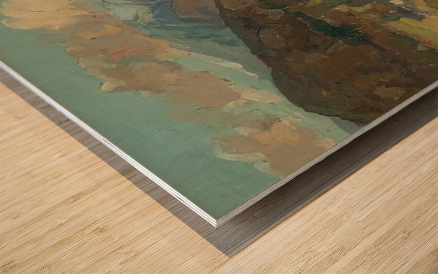 Franz Bischoff 6 Wood print