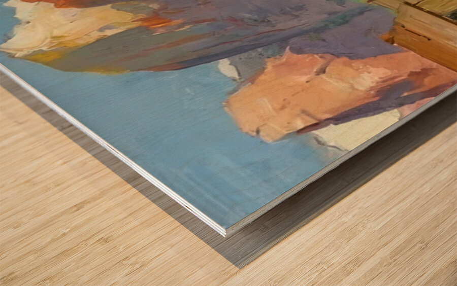 Franz Bischoff 10 Wood print