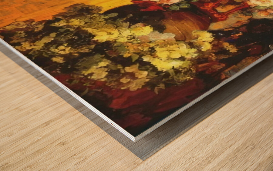 Franz Bischoff 13 Wood print