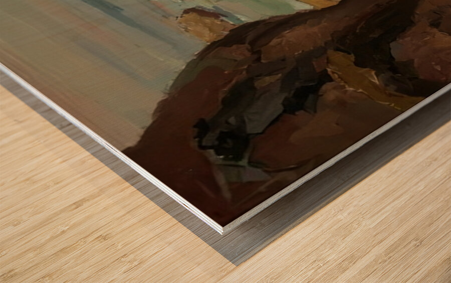 Franz Bischoff 28 Wood print