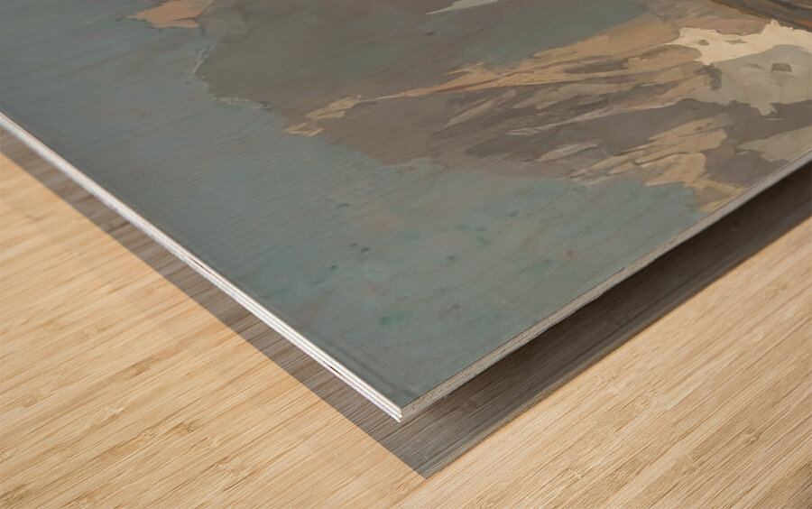 Franz Bischoff 31 Wood print