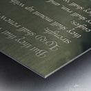 Isaiah 40:31  Metal print