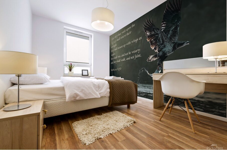 Isaiah 40:31  Mural print
