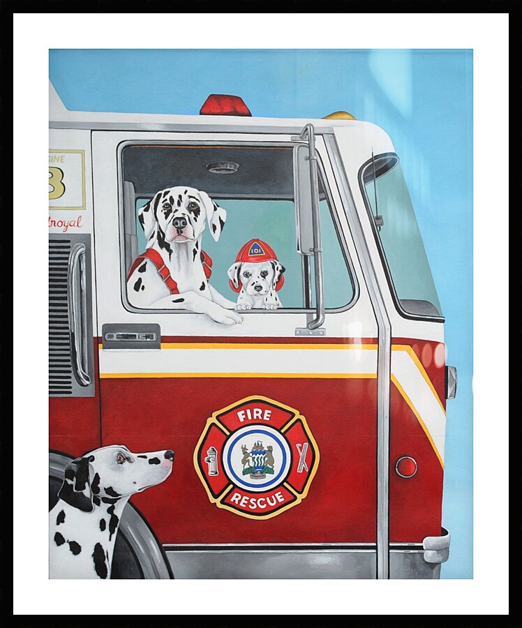 Training Day Picture Frame print