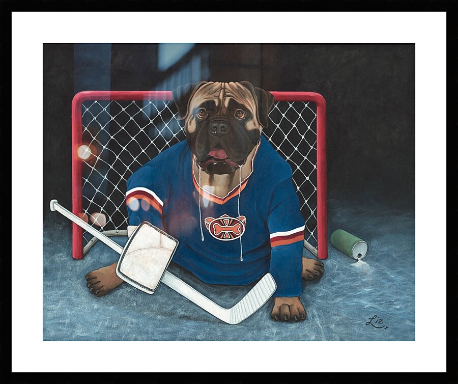 The Shutout  Picture Frame print