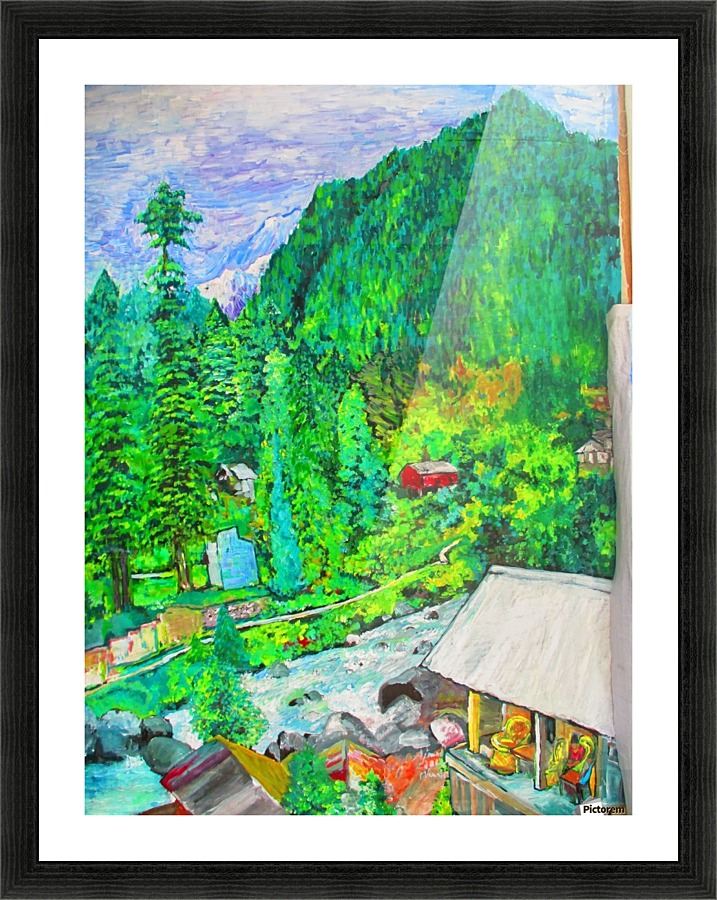 manali 2 Picture Frame print