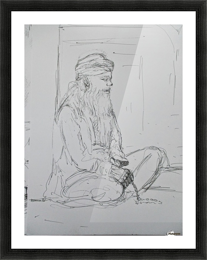 darvesh Picture Frame print