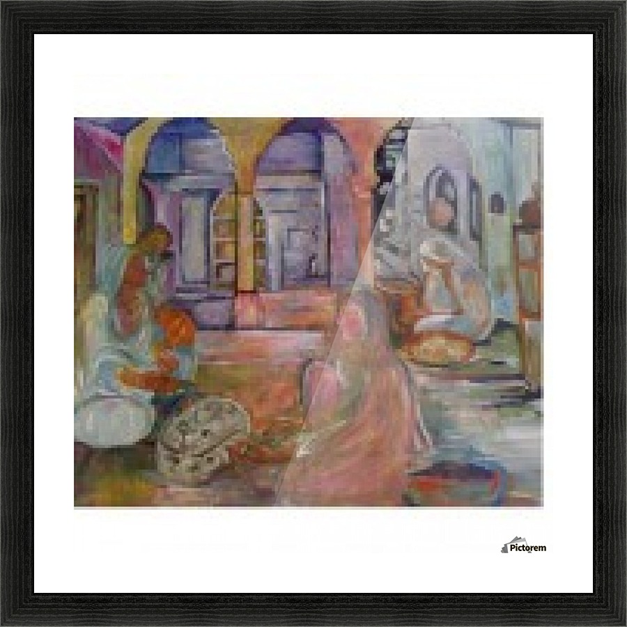 conversation Picture Frame print
