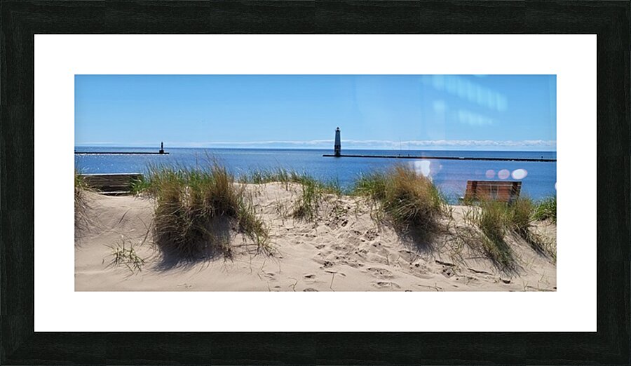 Frankfort Lighthouse Picture Frame print