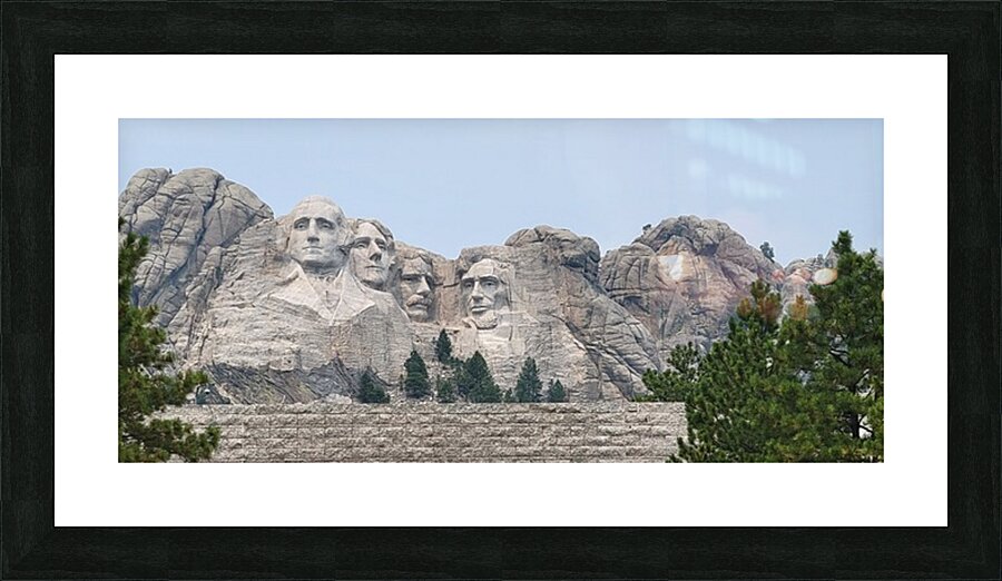 Mt. Rushmore 2 Picture Frame print