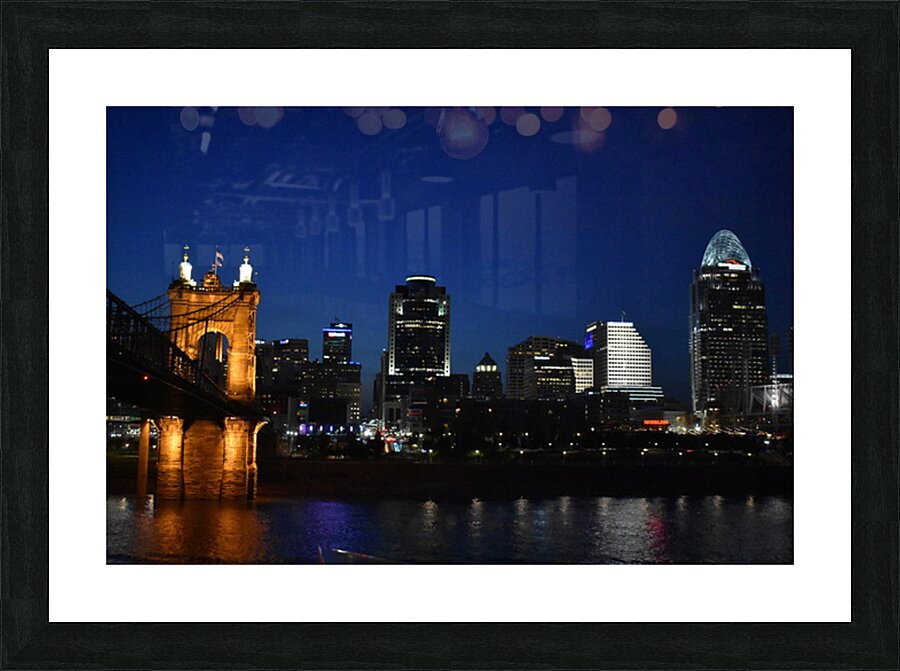 Cincinnati Picture Frame print