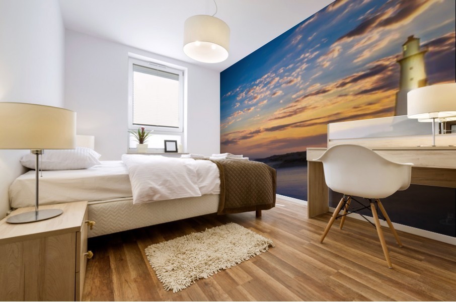 Plumb Point Lighthouse Mural print