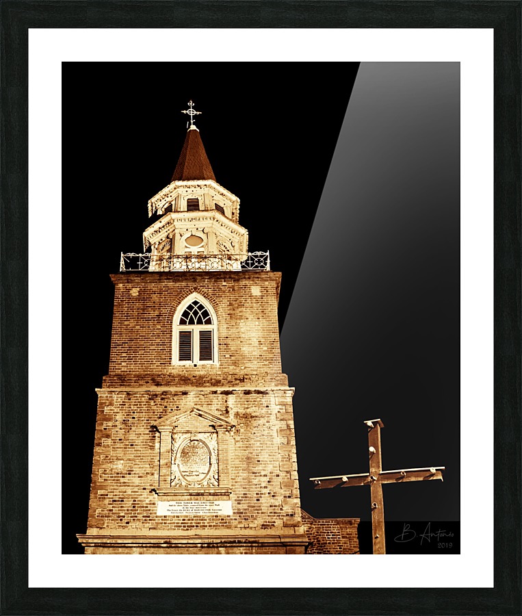 Catherdral Picture Frame print