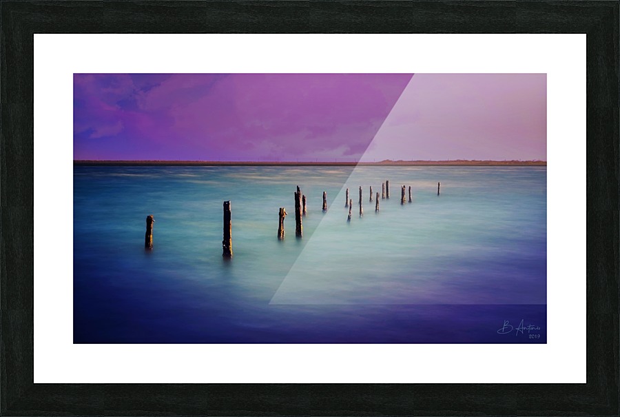 Kingston Water Front Picture Frame print