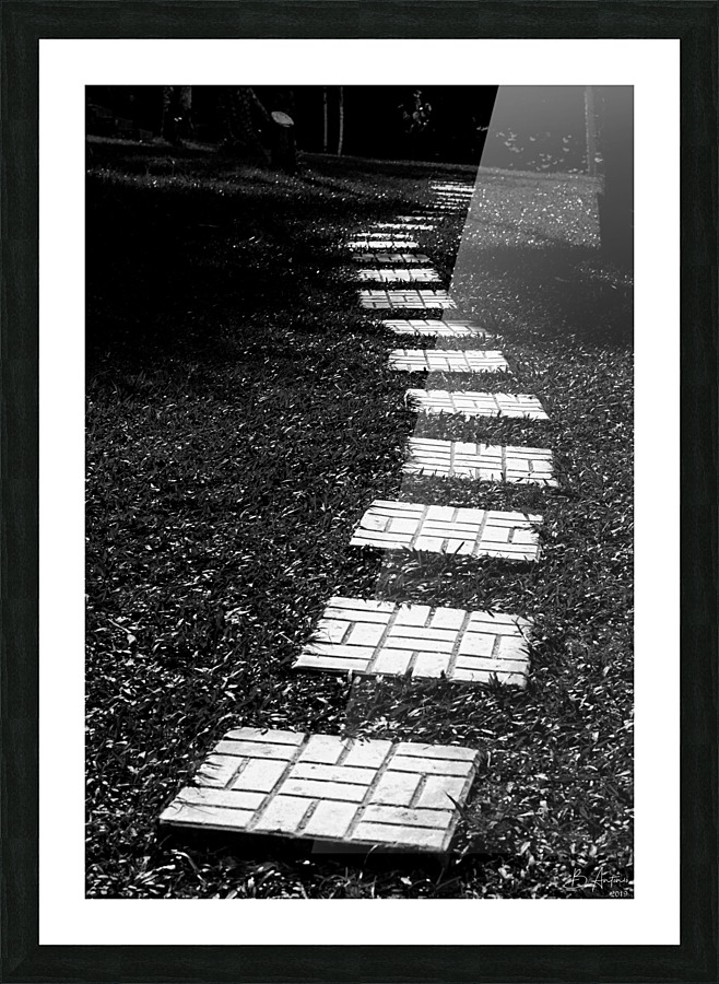 Path to the Unknown  Picture Frame print