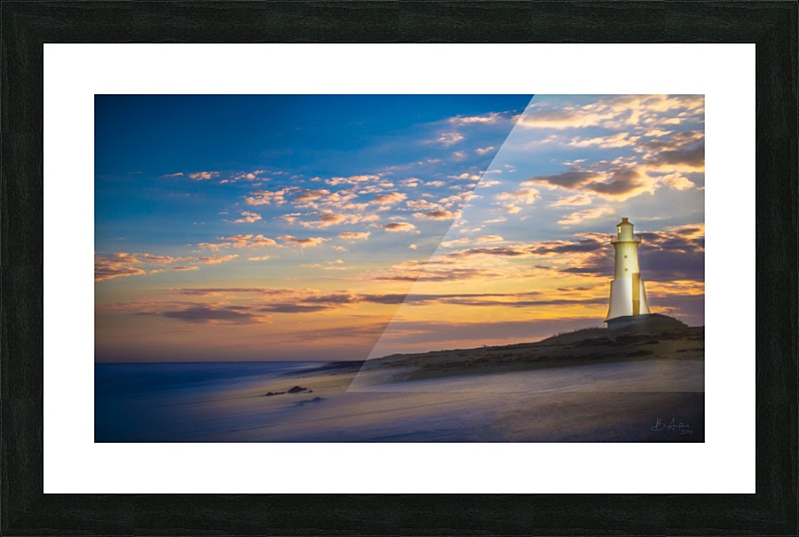 Plumb Point Lighthouse Picture Frame print