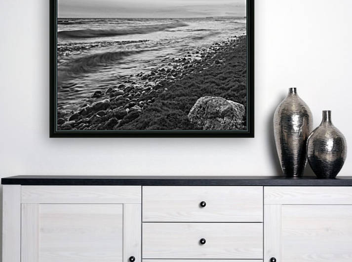 Palisadoes Seascape BW by Bevan Antonio 