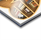 Bookshelf Heart Acrylic print