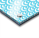 Background Wallpaper Waves Ocean Blue Texture Acrylic print