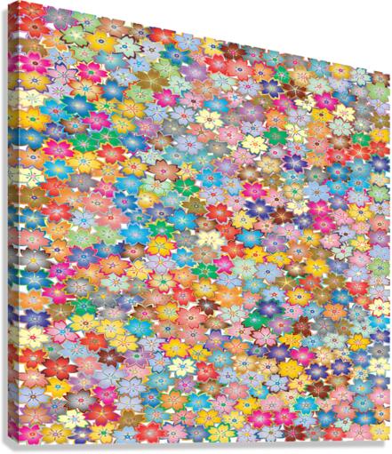 Floral Flowers Canvas Print