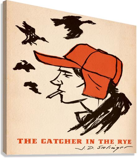 Catcher in the rye Canvas Print